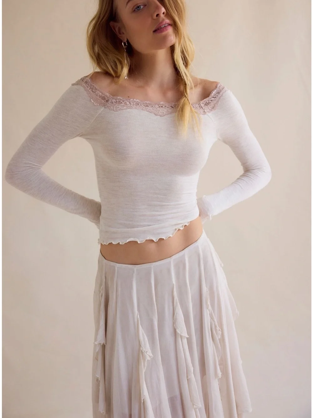 Free People- Oh My Darling Long Sleeve